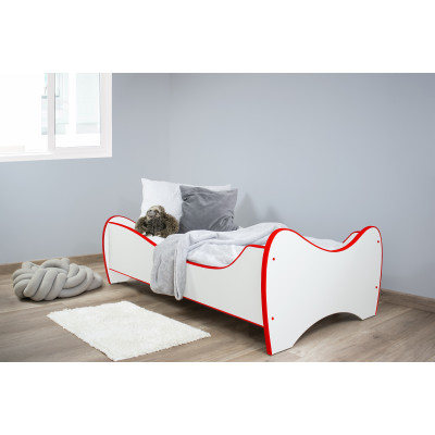 Detská posteľ Top Beds MIDI HIT 160cm x 80cm červená
